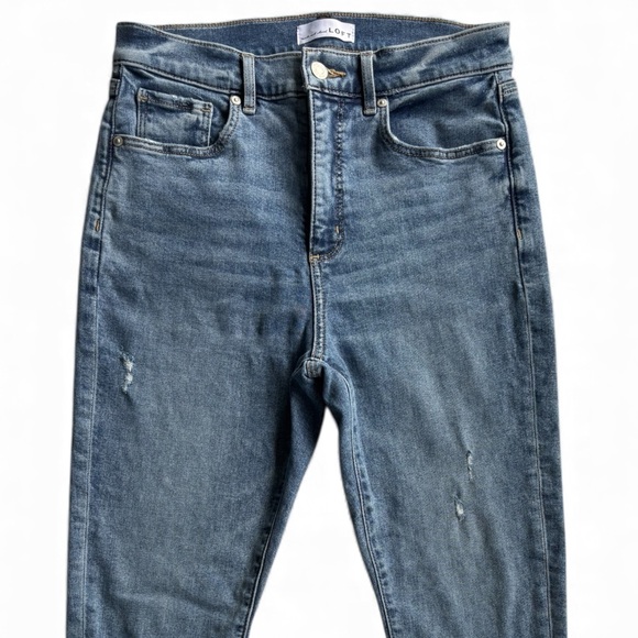 LOFT Denim - LOFT Classic Blue Distressed Jeans